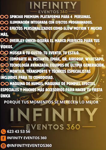 Negocio Infinity Eventos 360-Organizador De Eventos